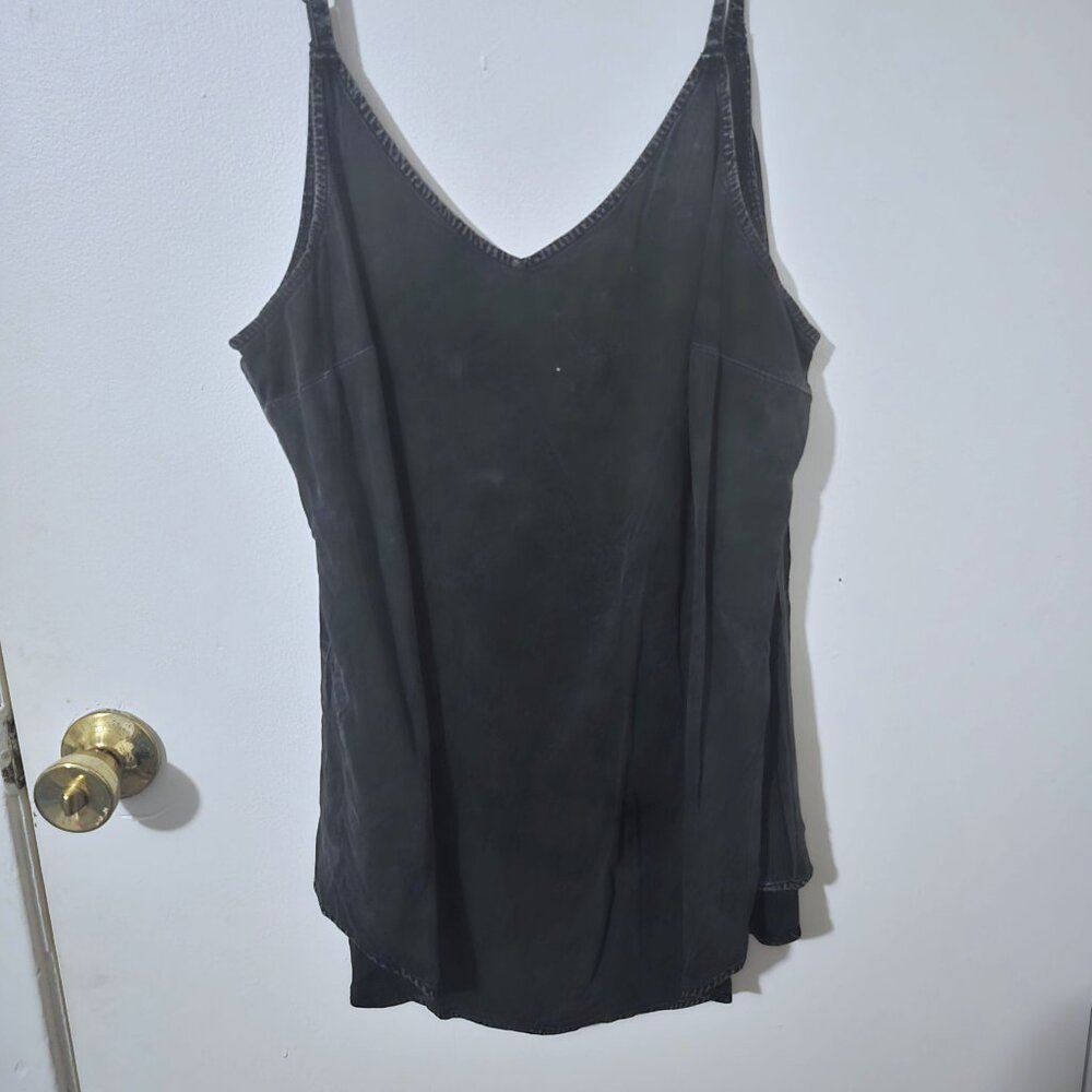 Torrid Size 1 Distressed Black Ava Cami